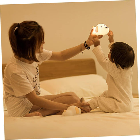 One94Store Rechargeable Silicone Puppy Dog Night Lamp